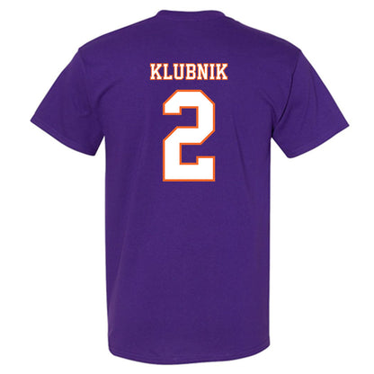 Clemson - NCAA Football : Cade Klubnik - Replica Shersey T-Shirt-1