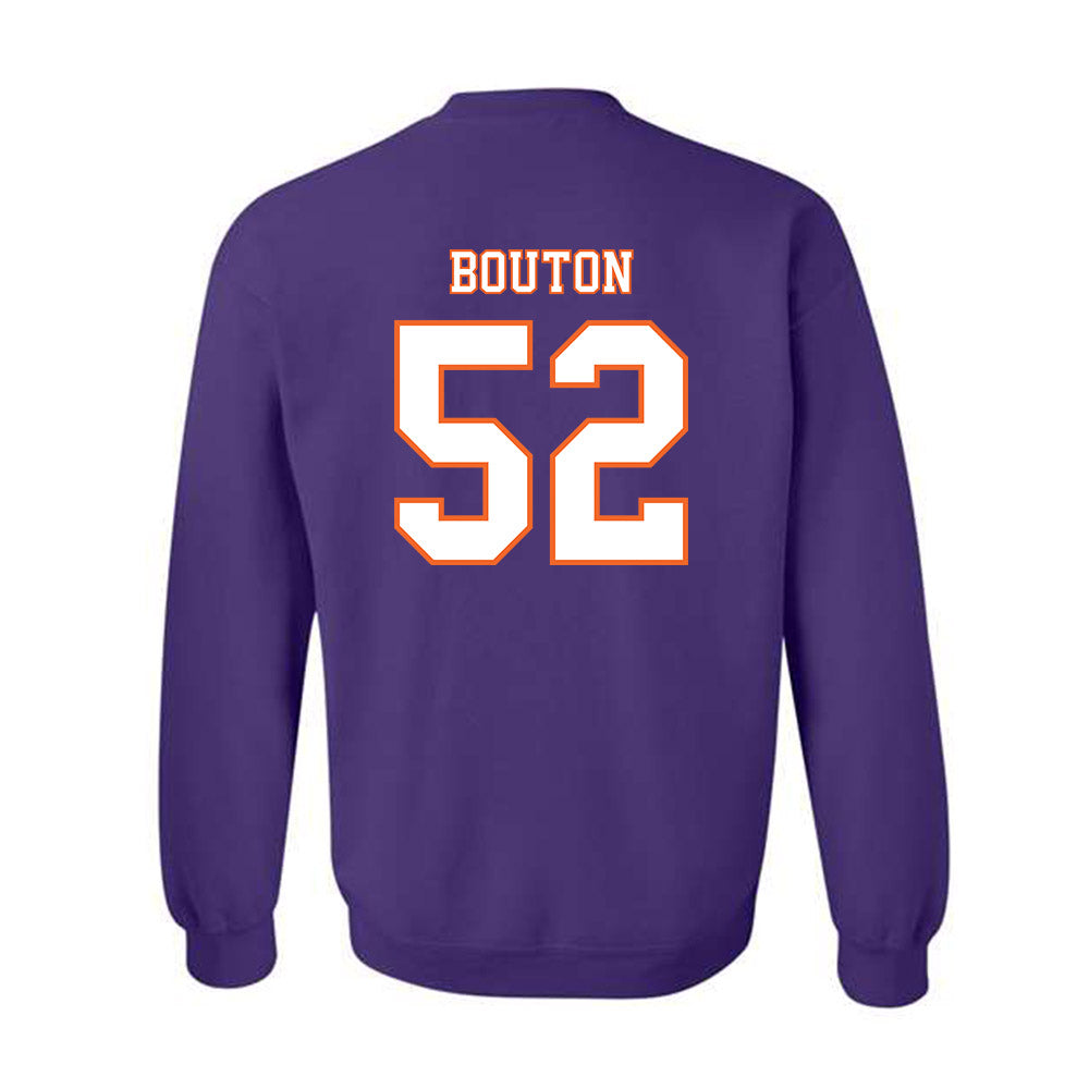 Clemson - NCAA Football : William Bouton - Replica Shersey Crewneck Sweatshirt