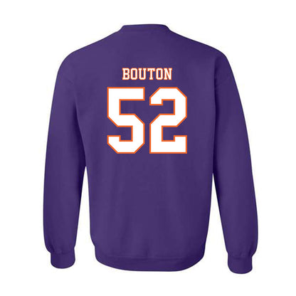 Clemson - NCAA Football : William Bouton - Replica Shersey Crewneck Sweatshirt