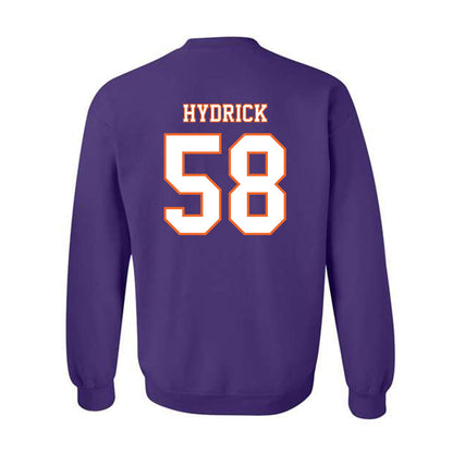 Clemson - NCAA Football : Aidan Hydrick - Replica Shersey Crewneck Sweatshirt