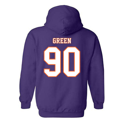Clemson - NCAA Football : Stephiylan Green - Replica Shersey Hooded Sweatshirt-1