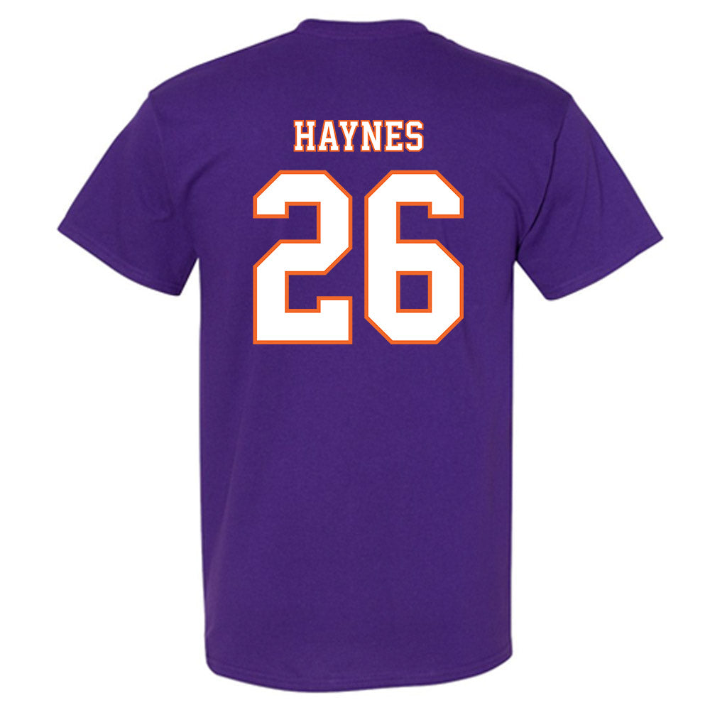 Clemson - NCAA Football : Jay Haynes - Replica Shersey T-Shirt-1