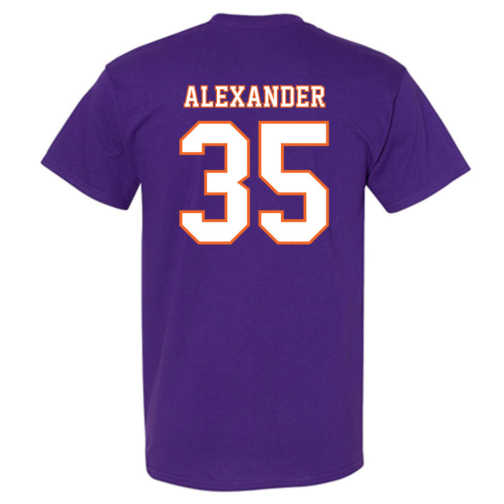 Clemson - NCAA Football : Jeremiah Alexander - Replica Shersey T-Shirt-1