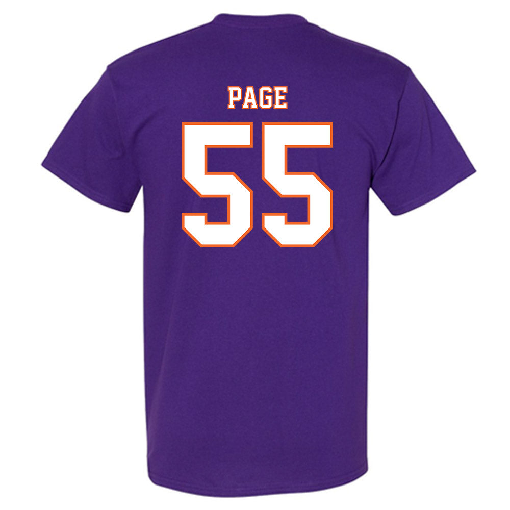 Clemson - NCAA Football : Payton Page - Replica Shersey T-Shirt