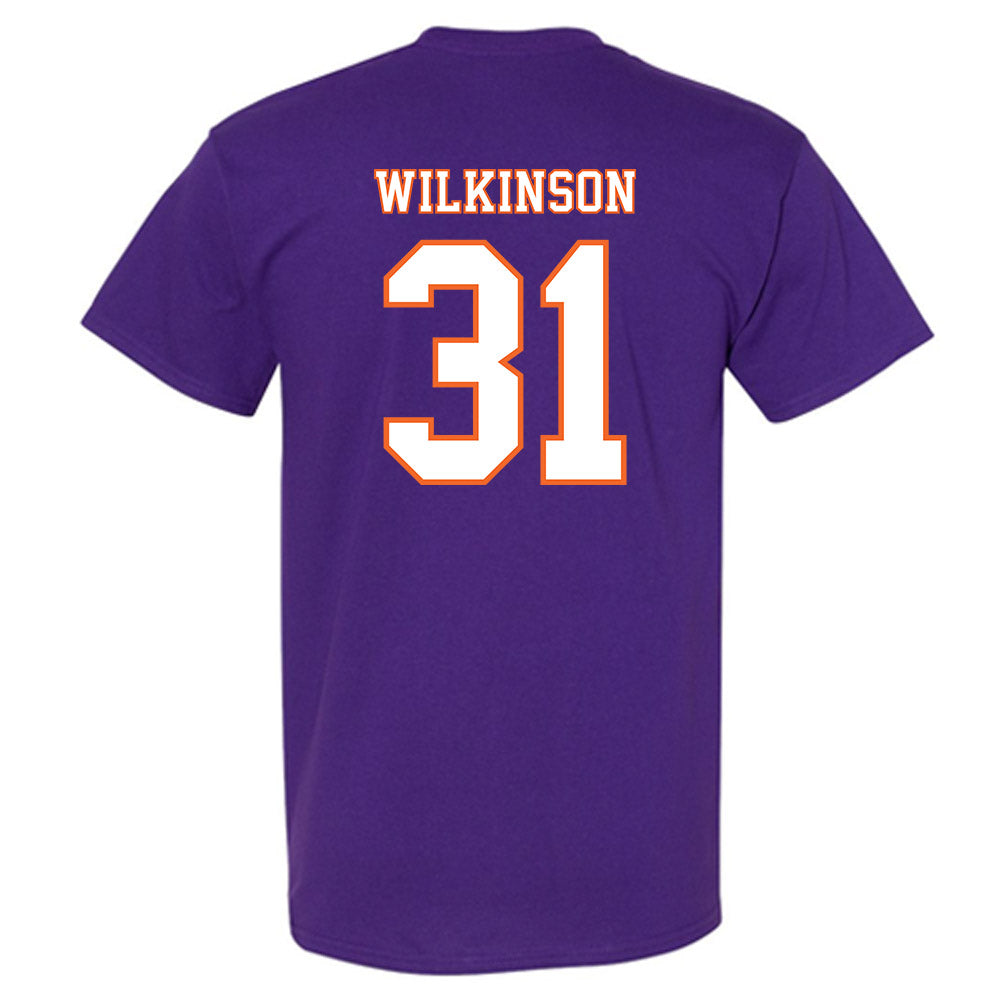 Clemson - NCAA Football : Joe Wilkinson - Replica Shersey T-Shirt-1