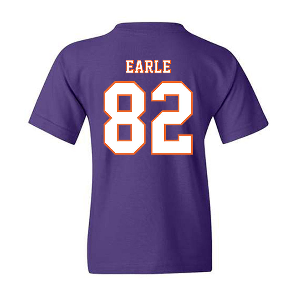 Clemson - NCAA Football : Sam Earle - Replica Shersey Youth T-Shirt-1