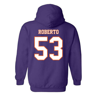 Clemson - NCAA Football : Joseph Roberto - Replica Shersey Hooded Sweatshirt