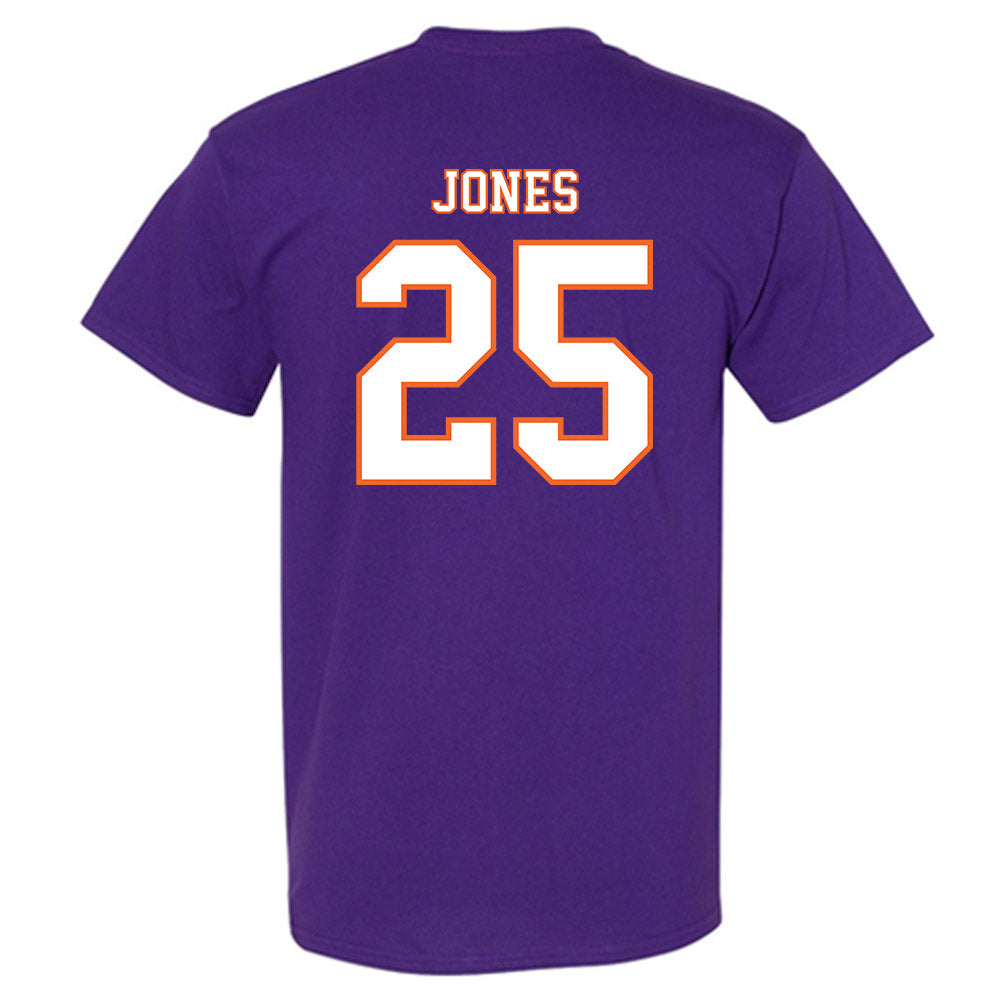 Clemson - NCAA Football : Ricardo Jones - Replica Shersey T-Shirt-1
