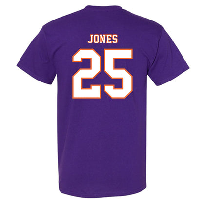 Clemson - NCAA Football : Ricardo Jones - Replica Shersey T-Shirt-1