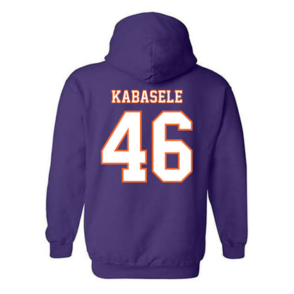 Clemson - NCAA Football : Philippe Kabasele - Replica Shersey Hooded Sweatshirt