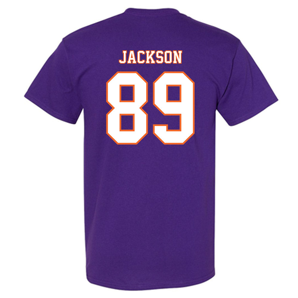 Clemson - NCAA Football : Zach Jackson - Replica Shersey T-Shirt-1