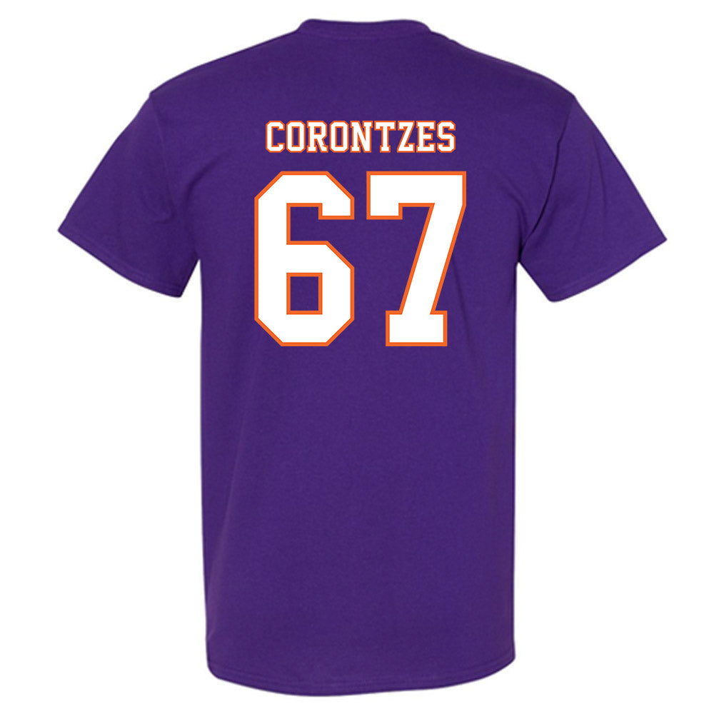 Clemson - NCAA Football : Seth Corontzes - Replica Shersey T-Shirt-1