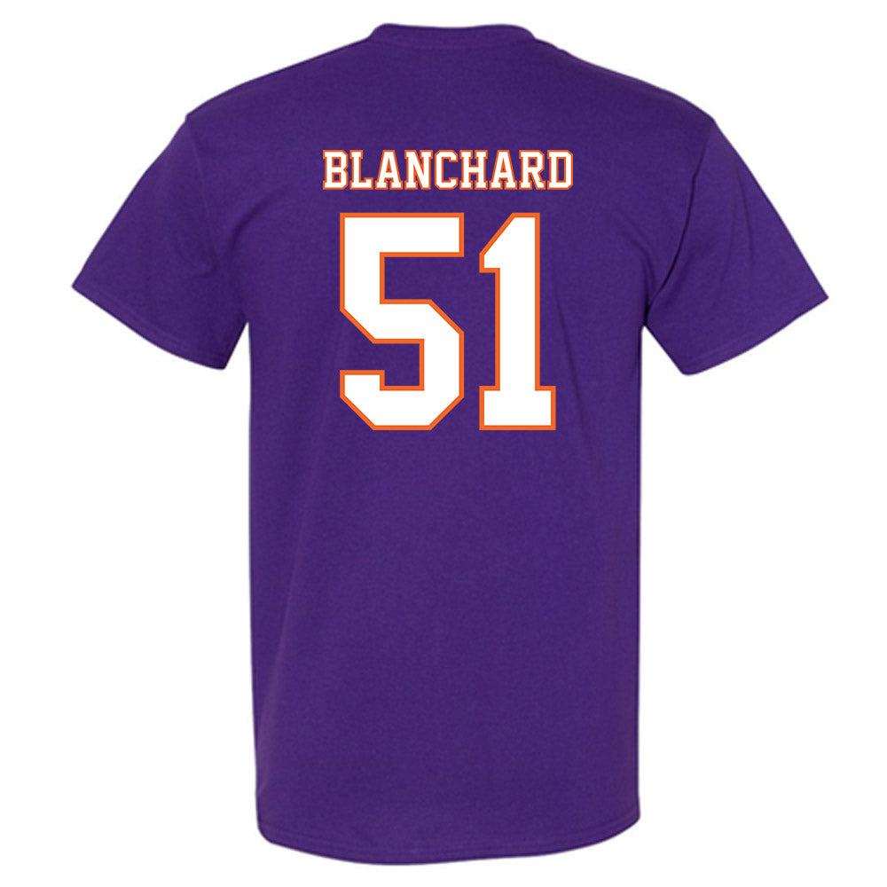 Clemson - NCAA Football : Gavin Blanchard - Replica Shersey T-Shirt-1