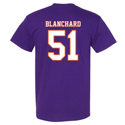 Clemson - NCAA Football : Gavin Blanchard - Replica Shersey T-Shirt-1
