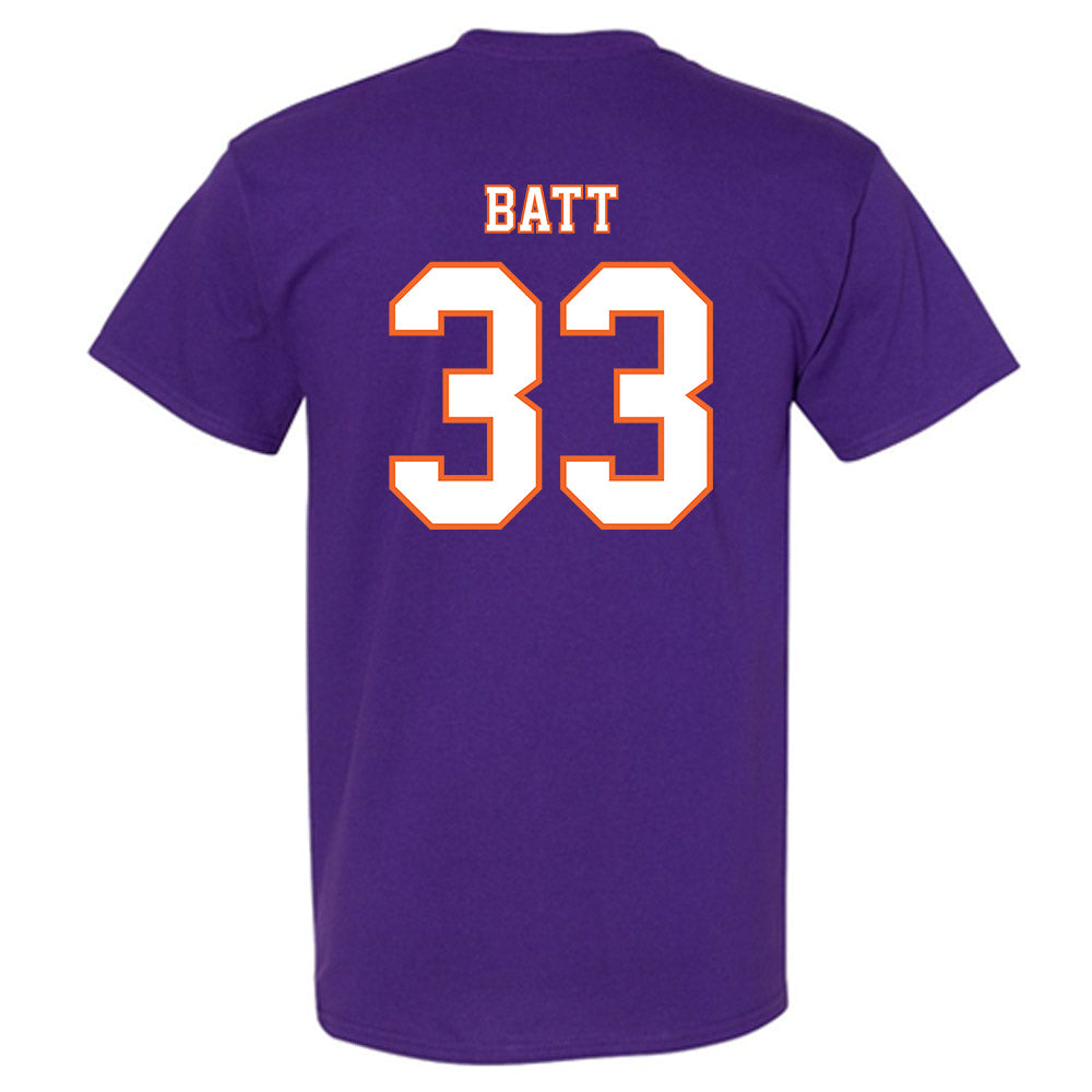 Clemson - NCAA Football : Griffin Batt - Replica Shersey T-Shirt-1