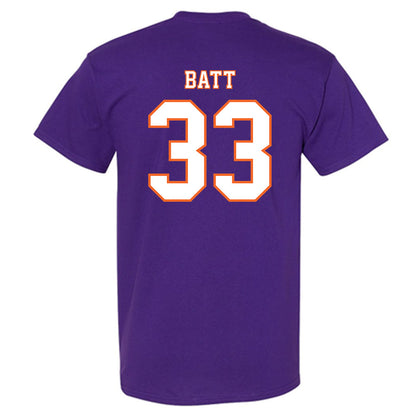 Clemson - NCAA Football : Griffin Batt - Replica Shersey T-Shirt-1