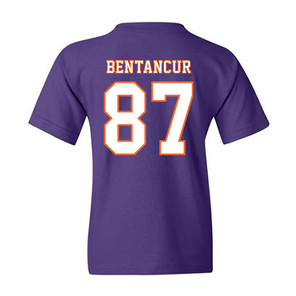 Clemson - NCAA Football : Christian Bentancur - Replica Shersey Youth T-Shirt-1