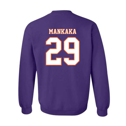 Clemson - NCAA Football : Michael Mankaka - Replica Shersey Crewneck Sweatshirt-1