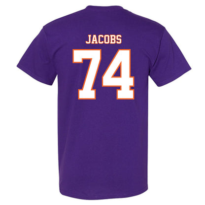 Clemson - NCAA Football : Brayden Jacobs - Replica Shersey T-Shirt-1