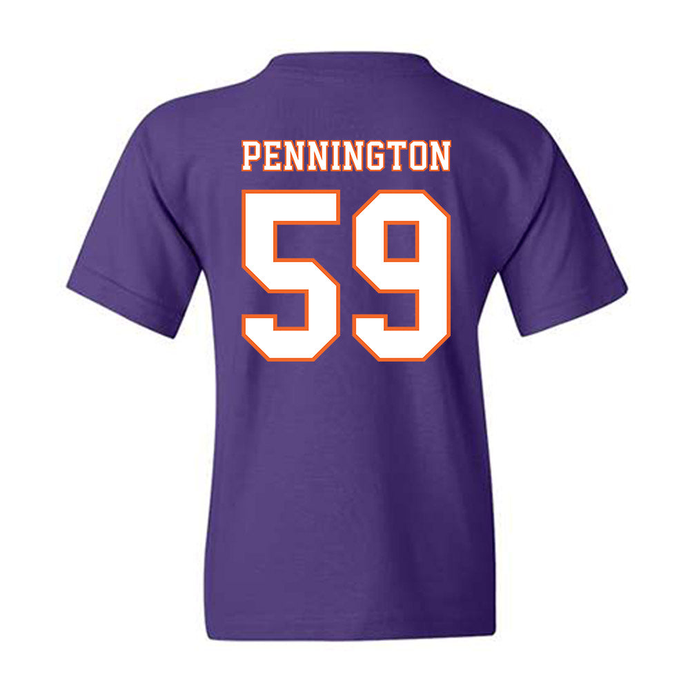 Clemson - NCAA Football : Dietrick Pennington - Replica Shersey Youth T-Shirt-1