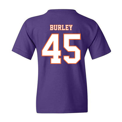 Clemson - NCAA Football : Vic Burley - Replica Shersey Youth T-Shirt-1