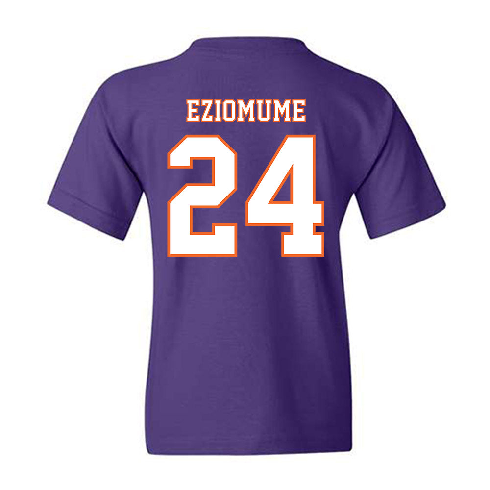 Clemson - NCAA Football : David Eziomume - Replica Shersey Youth T-Shirt-1