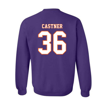 Clemson - NCAA Football : Quinn Castner - Replica Shersey Crewneck Sweatshirt-1