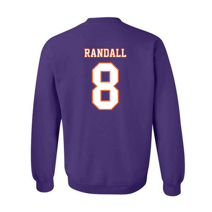 Clemson - NCAA Football : Adam Randall - Replica Shersey Crewneck Sweatshirt-1