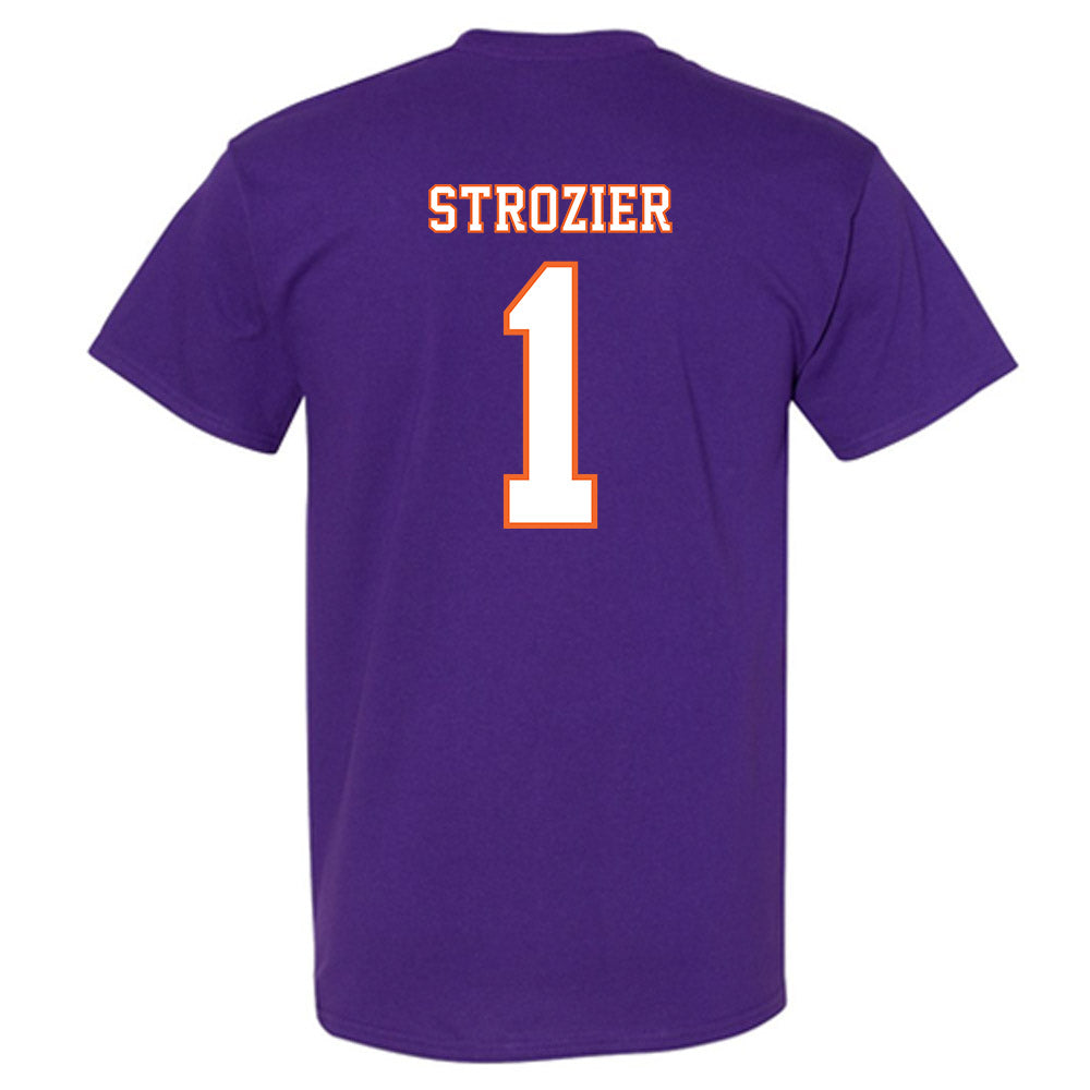 Clemson - NCAA Football : Branden Strozier - Replica Shersey T-Shirt-1