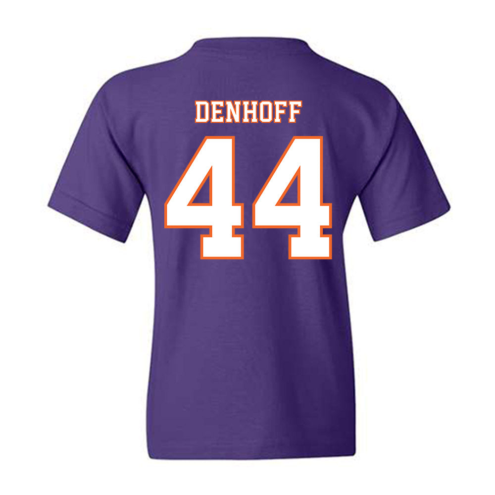 Clemson - NCAA Football : Cade Denhoff - Replica Shersey Youth T-Shirt-1