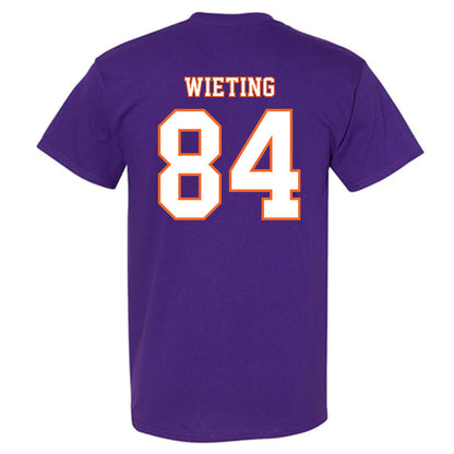 Clemson - NCAA Football : Avery Wieting - Replica Shersey T-Shirt-1