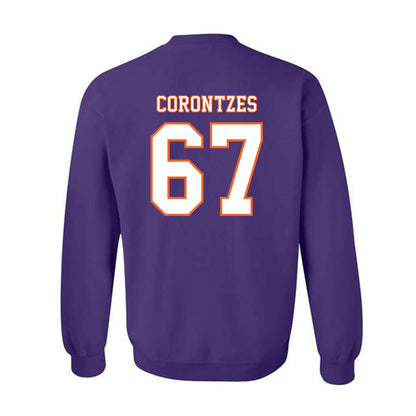 Clemson - NCAA Football : Seth Corontzes - Replica Shersey Crewneck Sweatshirt-1