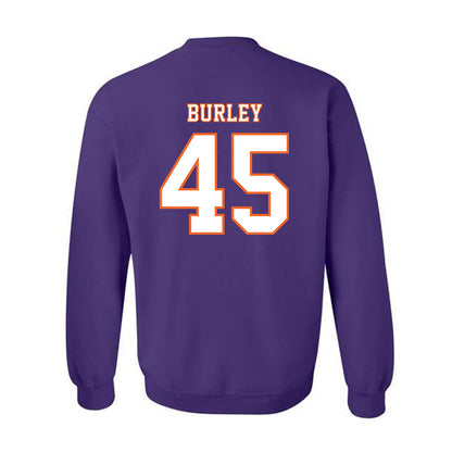 Clemson - NCAA Football : Vic Burley - Replica Shersey Crewneck Sweatshirt-1