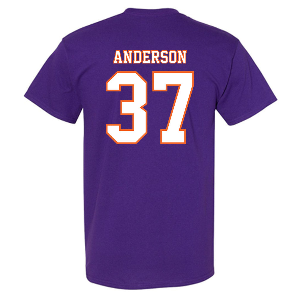 Clemson - NCAA Football : Logan Anderson - Replica Shersey T-Shirt-1