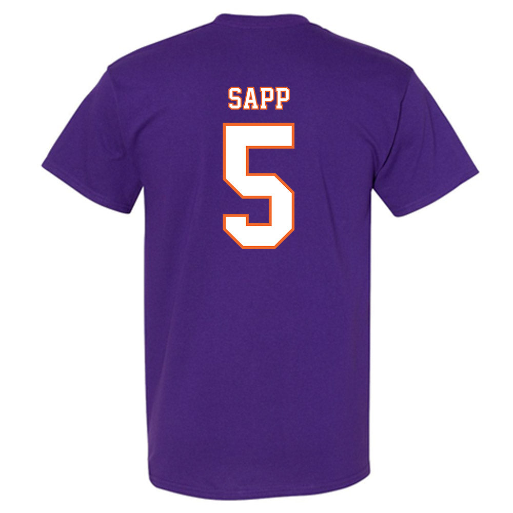 Clemson - NCAA Football : Josh Sapp - Replica Shersey T-Shirt-1
