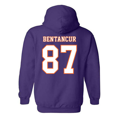 Clemson - NCAA Football : Christian Bentancur - Replica Shersey Hooded Sweatshirt-1