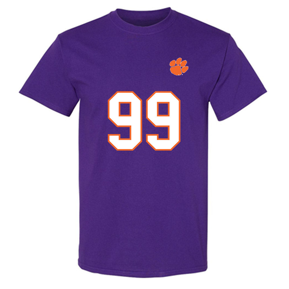 Clemson - NCAA Football : Hunter Helms - Replica Shersey T-Shirt-0