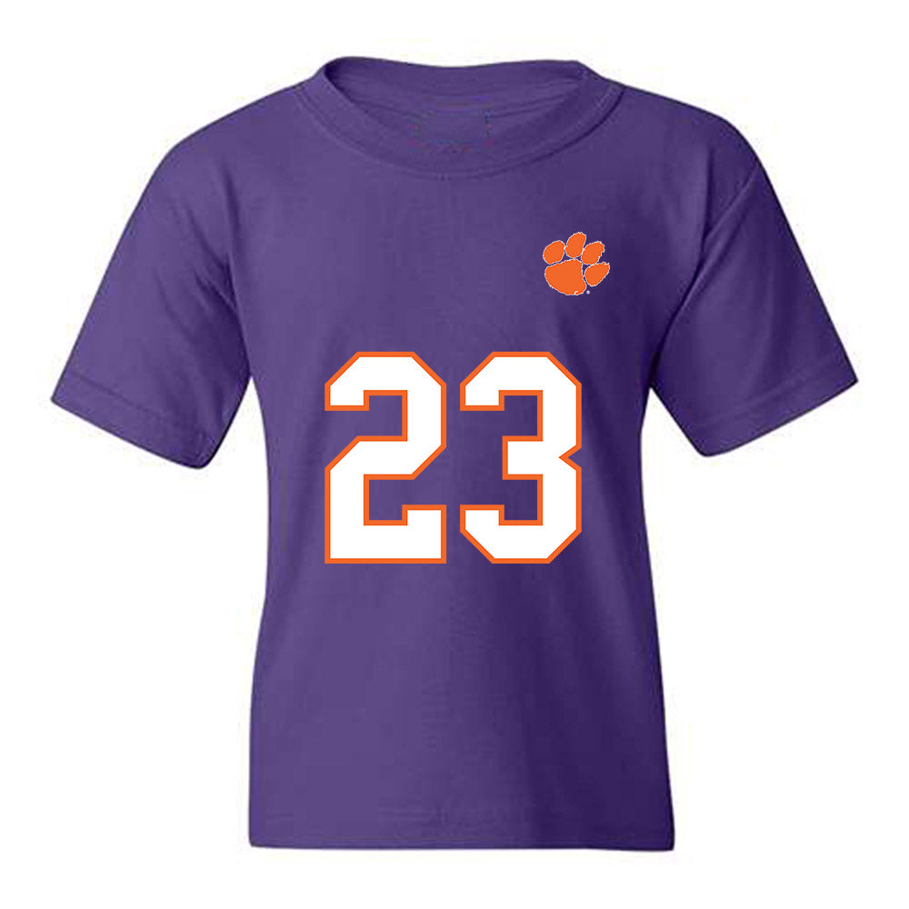 Clemson - NCAA Football : Peyton Streko - Replica Shersey Youth T-Shirt-0