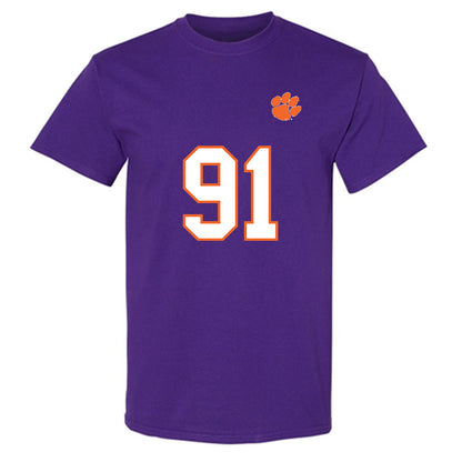 Clemson - NCAA Football : Zaire Patterson - Replica Shersey T-Shirt