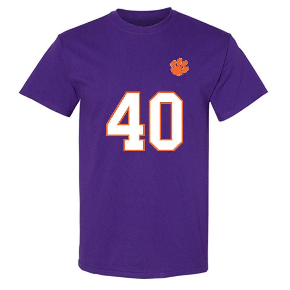 Clemson - NCAA Football : Brodey Conn - Replica Shersey T-Shirt-0