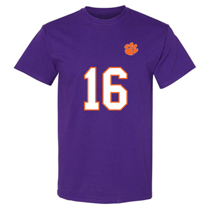 Clemson - NCAA Football : Cade Trotter - Replica Shersey T-Shirt-0