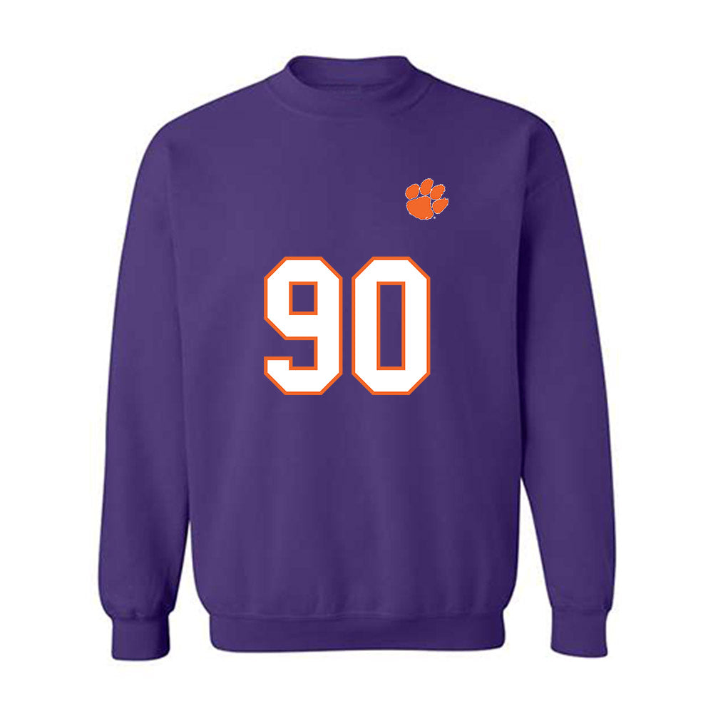 Clemson - NCAA Football : Stephiylan Green - Replica Shersey Crewneck Sweatshirt-0