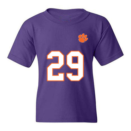 Clemson - NCAA Football : Mike Mankaka - Replica Shersey Youth T-Shirt-0
