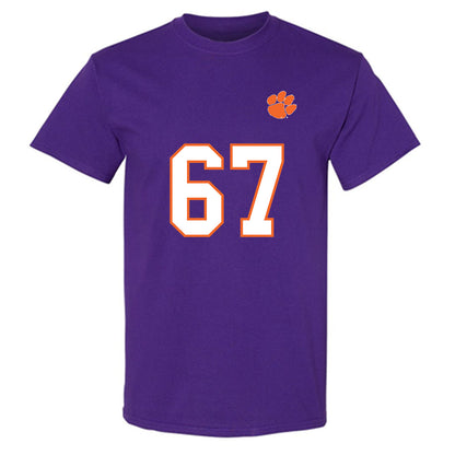 Clemson - NCAA Football : Nathan Brooks - Replica Shersey T-Shirt-0