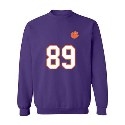 Clemson - NCAA Football : Zach Jackson - Replica Shersey Crewneck Sweatshirt-0