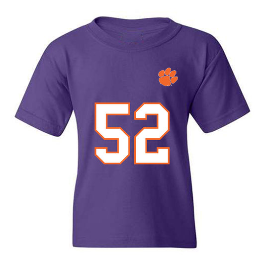 Clemson - NCAA Football : William Bouton - Replica Shersey Youth T-Shirt