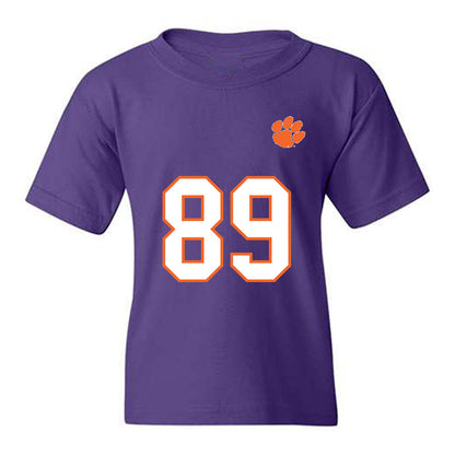 Clemson - NCAA Football : Zach Jackson - Replica Shersey Youth T-Shirt-0