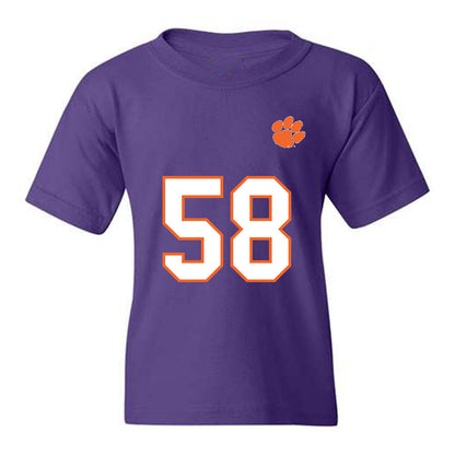 Clemson - NCAA Football : Aidan Hydrick - Replica Shersey Youth T-Shirt