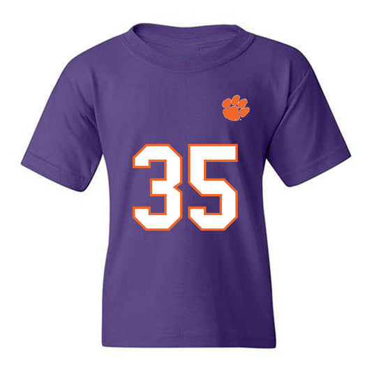 Clemson - NCAA Football : Jeremiah Alexander - Replica Shersey Youth T-Shirt-0