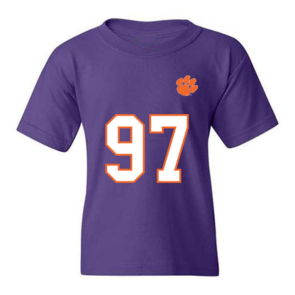 Clemson - NCAA Football : Patrick Swygert - Replica Shersey Youth T-Shirt-0